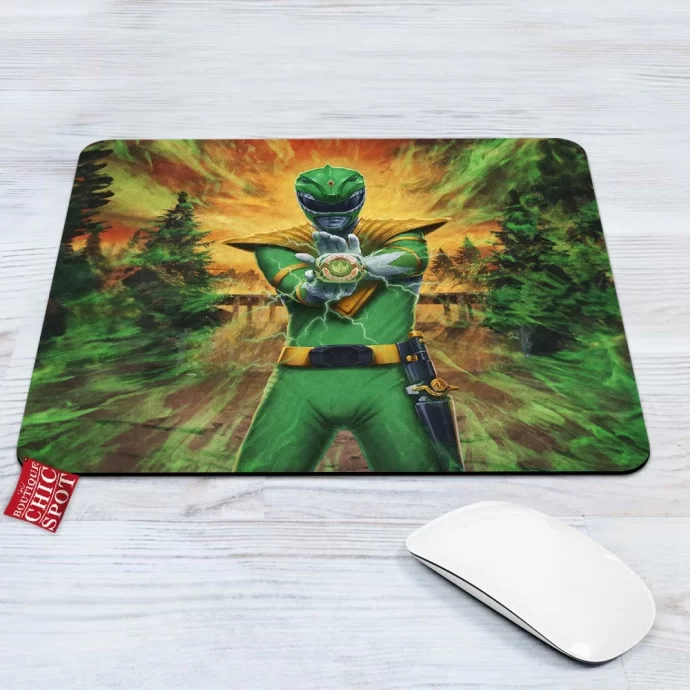 Power Rangers - Green Ranger Mouse Pad