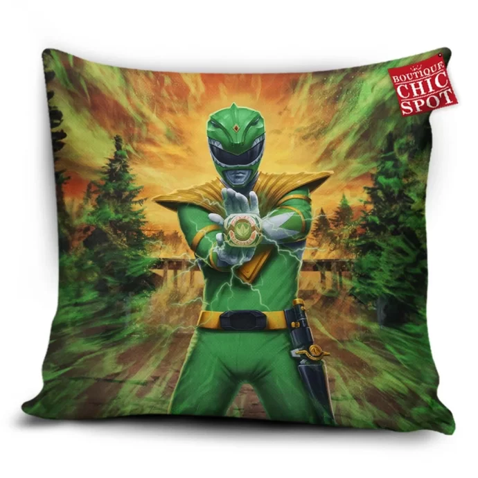 Power Rangers - Green Ranger Pillow Cover