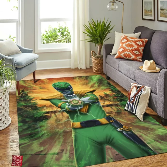 Power Rangers - Green Ranger Rectangle Rug