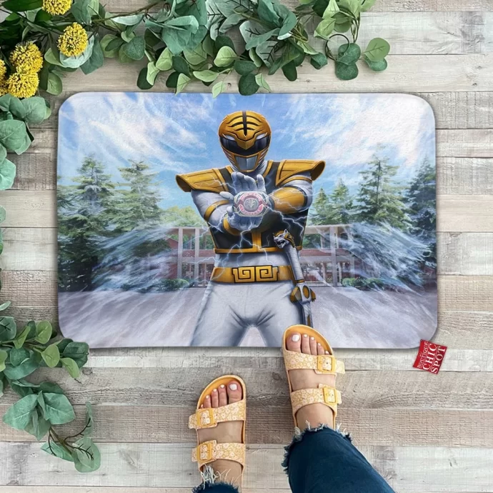 Power Rangers - White Ranger Doormat