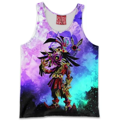 Game Tank-Top, Skull Tank-Top, Skull Kid Tank-Top, The Legend of Zelda Tank-Top