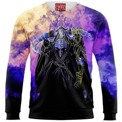 Anime Zip Sweatshirt, Overlord Zip Sweatshirt