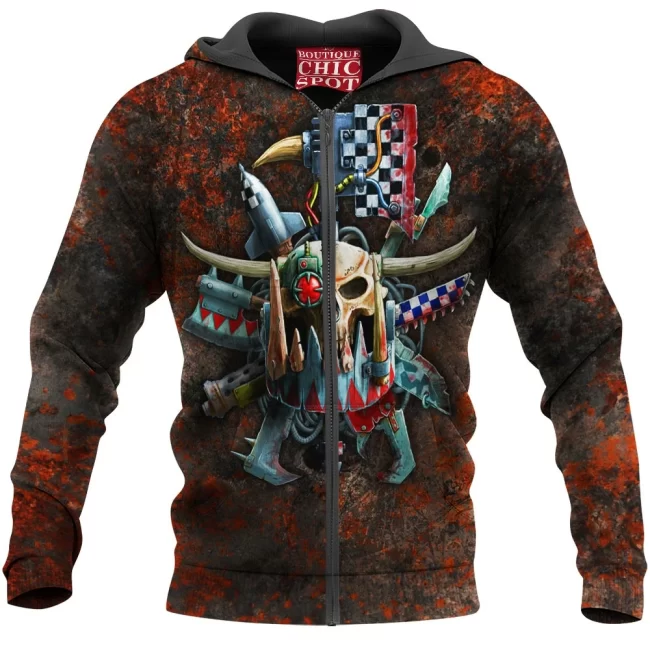 N THAO Boutique 9378 Zip Hoodie
