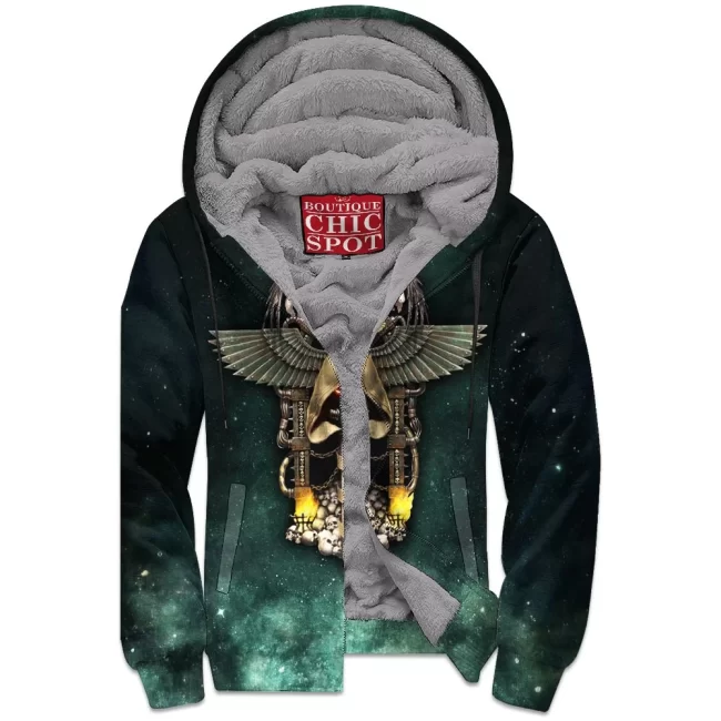 N THAO Boutique 9379 Zip Fleece Hoodie