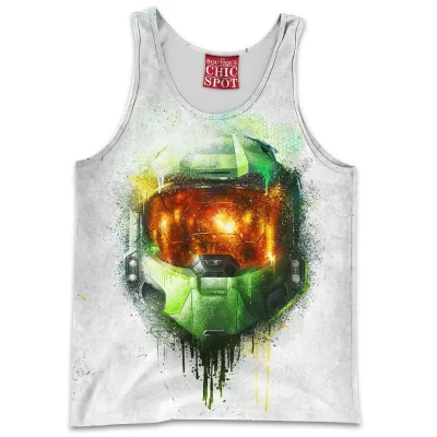 Game Tank-Top, Halo Tank-Top, Master Chief Tank-Top