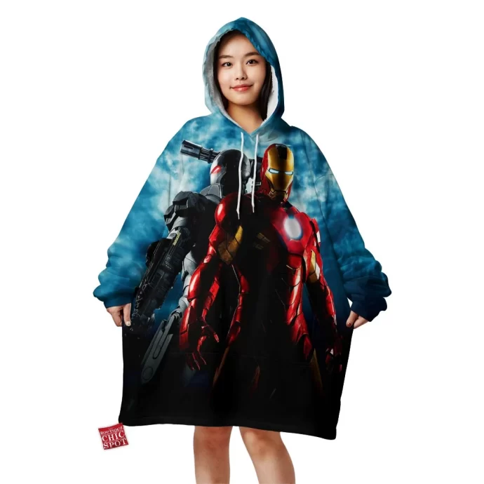 Iron Man Blanket Hoodie