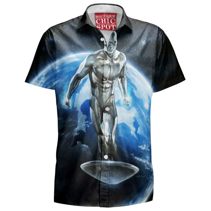 Silver Surfer Hawaiian Shirt