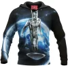 Comic Hoodie, Silver Surfer Hoodie