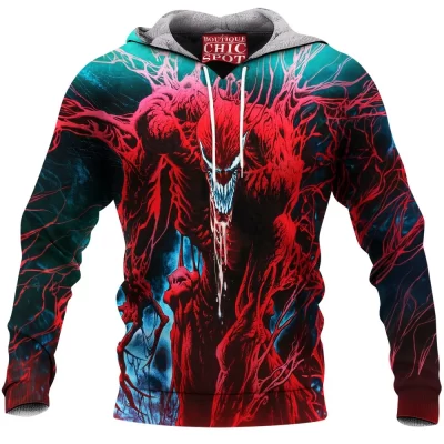 Carnage Fleece-Hoodie, Comic Fleece-Hoodie