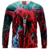 Comic Zip Sweatshirt, Carnage Zip Sweatshirt