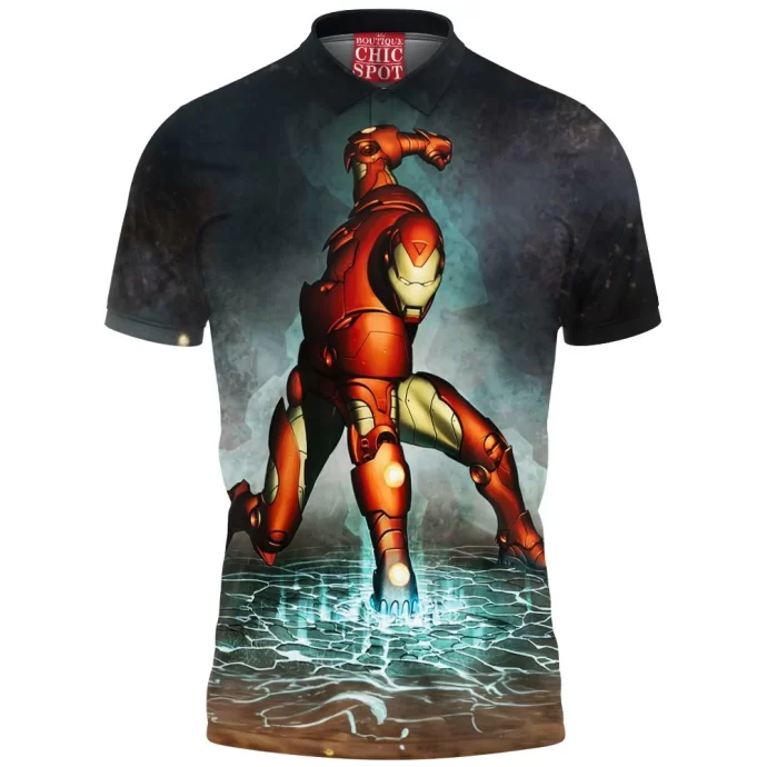 Iron Man Polo Shirt