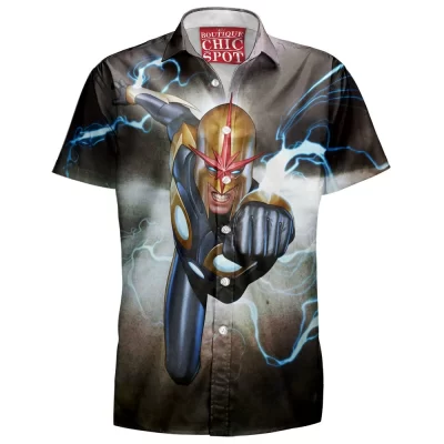 Comic Hawaiian-Shirt, Nova Hawaiian-Shirt