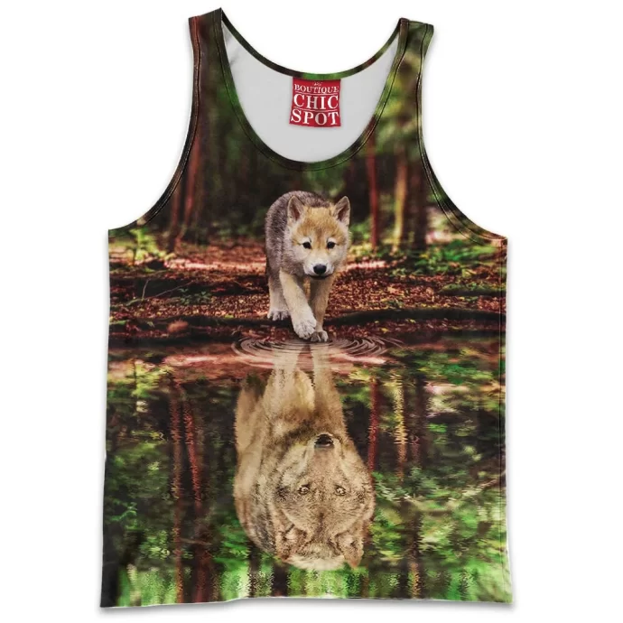 Wolf Water Reflect Tank Top