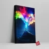 Colors of Space Canvas Wall Art