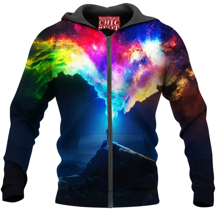 Colors of Space Zip Hoodie