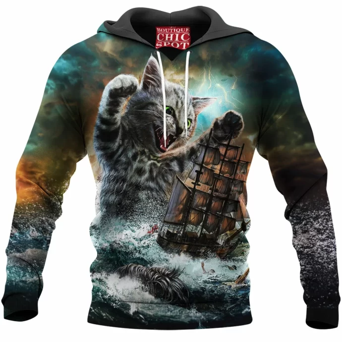 Cat Kraken Hoodie