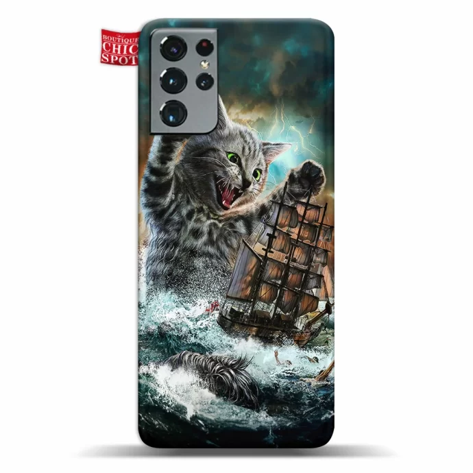 Cat Kraken Phone Case Samsung