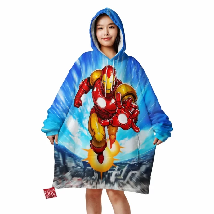 Iron Man Blanket Hoodie