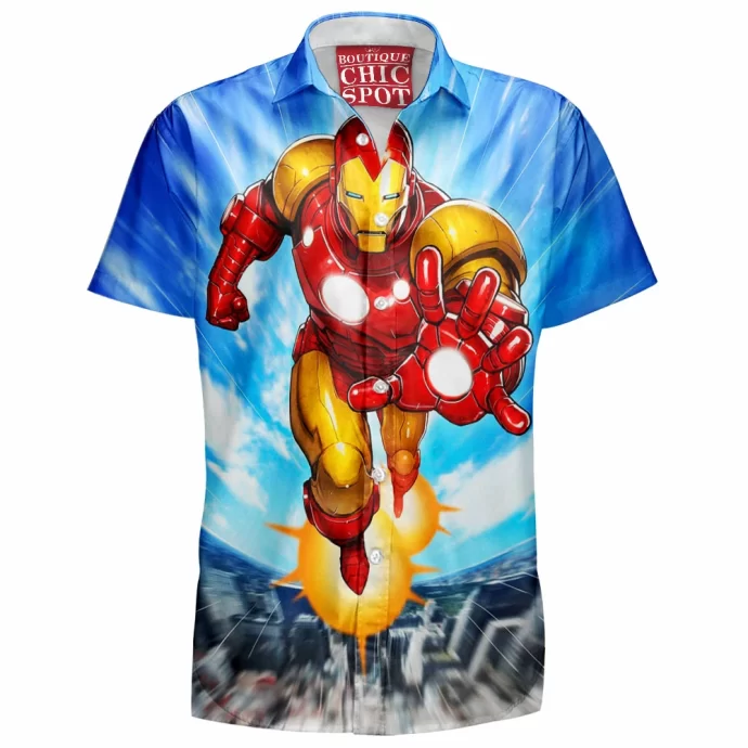 Iron Man Hawaiian Shirt