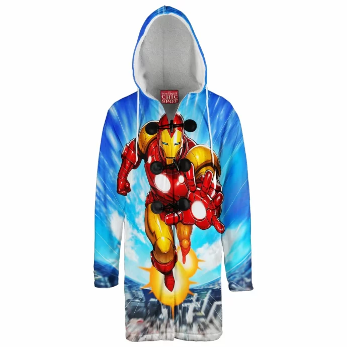 Iron Man Hooded Cloak Coat