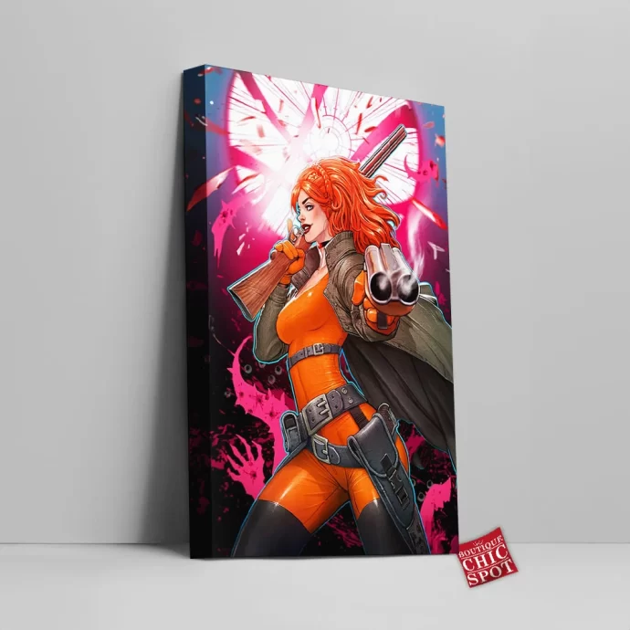 Elsa Bloodstone Canvas Wall Art