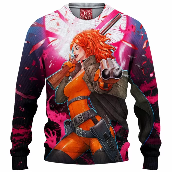 Elsa Bloodstone Knitted Sweater