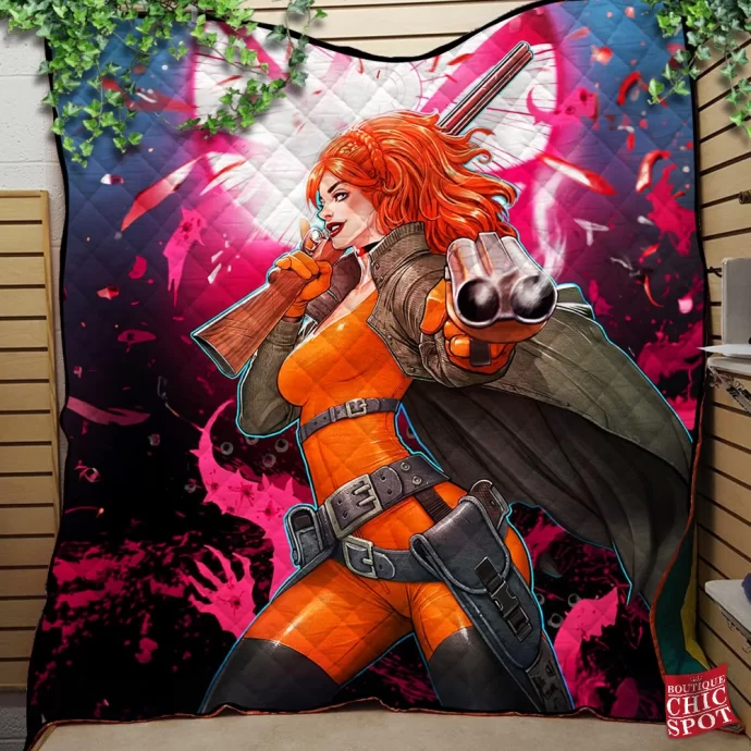 Elsa Bloodstone Quilt Blanket