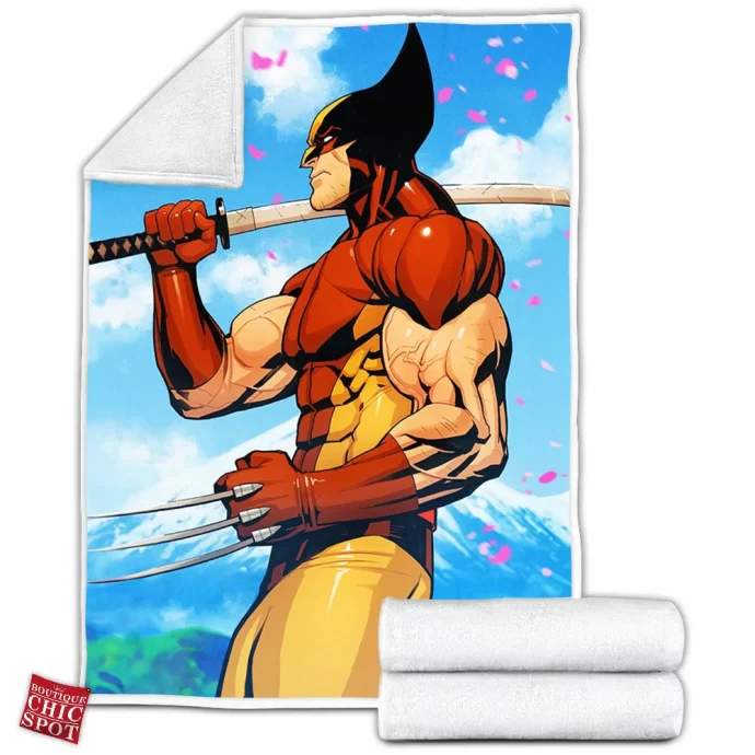 Wolverine Fleece Blanket