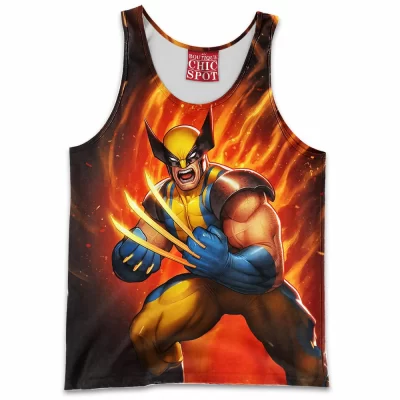 Comic Tank-Top, Wolverine Tank-Top, X-men Tank-Top