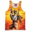 Boba Fett Tank-Top, Sci-Fi Tank-Top, Star Wars Tank-Top