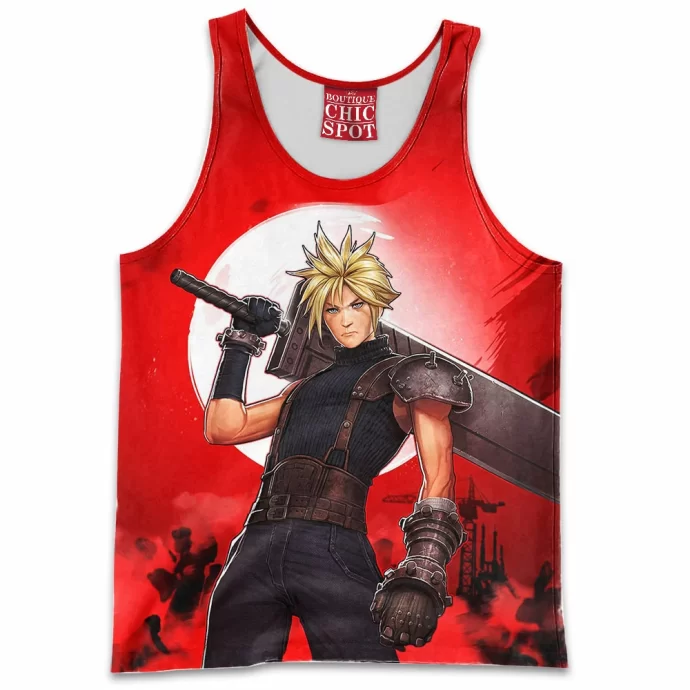 Cloud Final Fantasy Tank Top