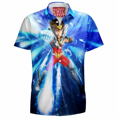 Anime Hawaiian-Shirt, Saint Seiya Hawaiian-Shirt