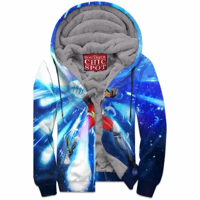 Anime Zip-Fleece-Hoodie, Saint Seiya Zip-Fleece-Hoodie