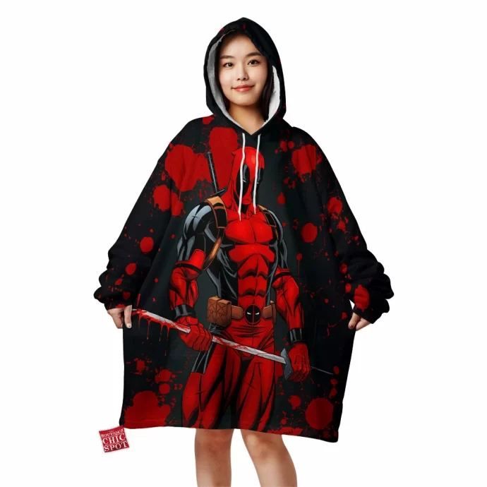 Deadpool Blanket Hoodie