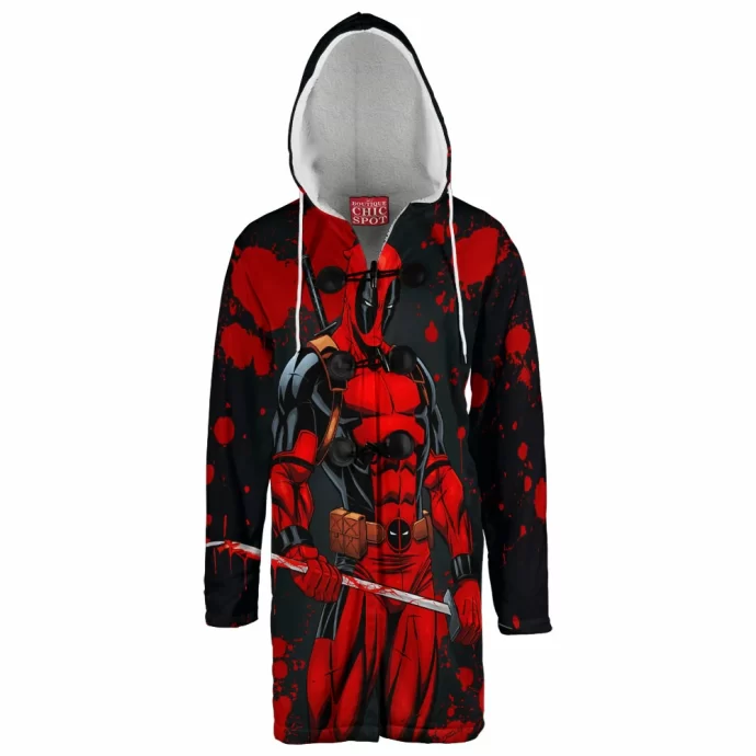 Deadpool Hooded Cloak Coat