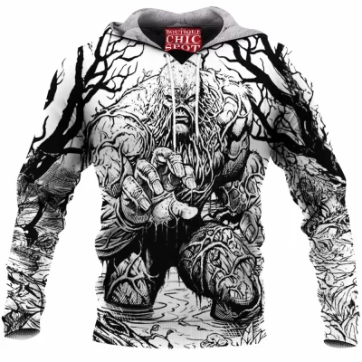 Comic Fleece-Hoodie, Swamp Thing Fleece-Hoodie
