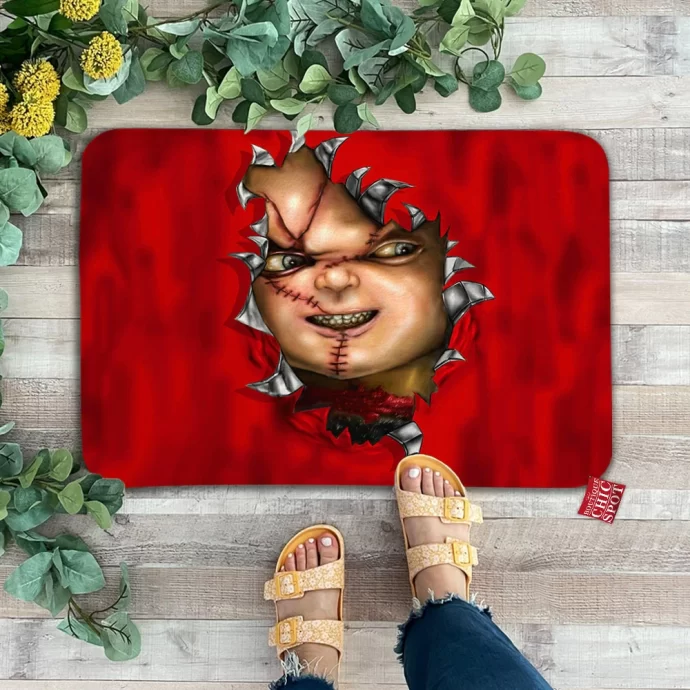 Chucky Childs Play Doormat