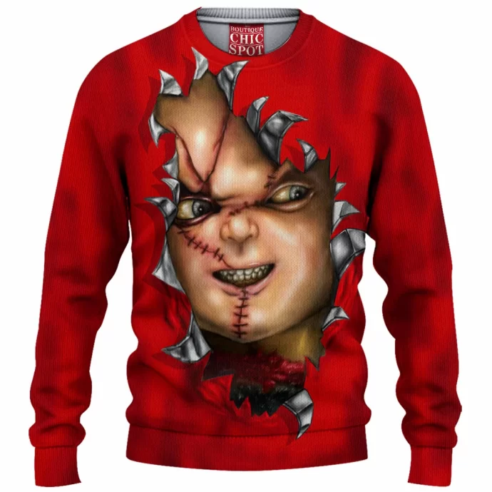 Chucky Childs Play Knitted Sweater