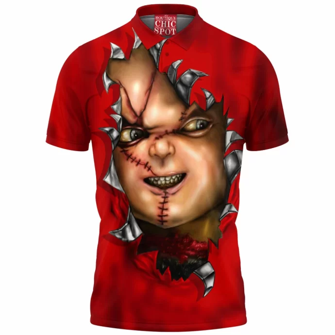 Chucky Childs Play Polo Shirt