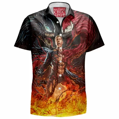 Carnage Hawaiian-Shirt, Comic Hawaiian-Shirt, Venom Hawaiian-Shirt