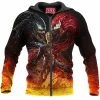 Carnage Zip-Hoodie, Comic Zip-Hoodie, Venom Zip-Hoodie