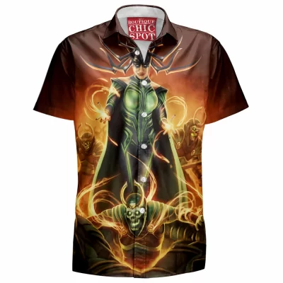 Comic Hawaiian-Shirt, Hela Hawaiian-Shirt