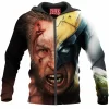 Comic Zip-Hoodie, Wolverine Zip-Hoodie