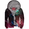 Captain America Zip-Fleece-Hoodie, Comic Zip-Fleece-Hoodie