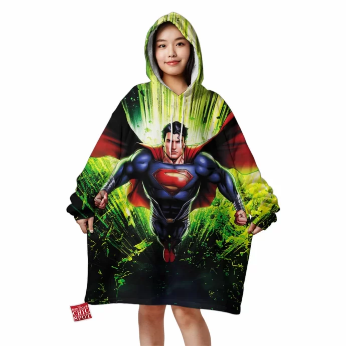 Man Of Steel Blanket Hoodie