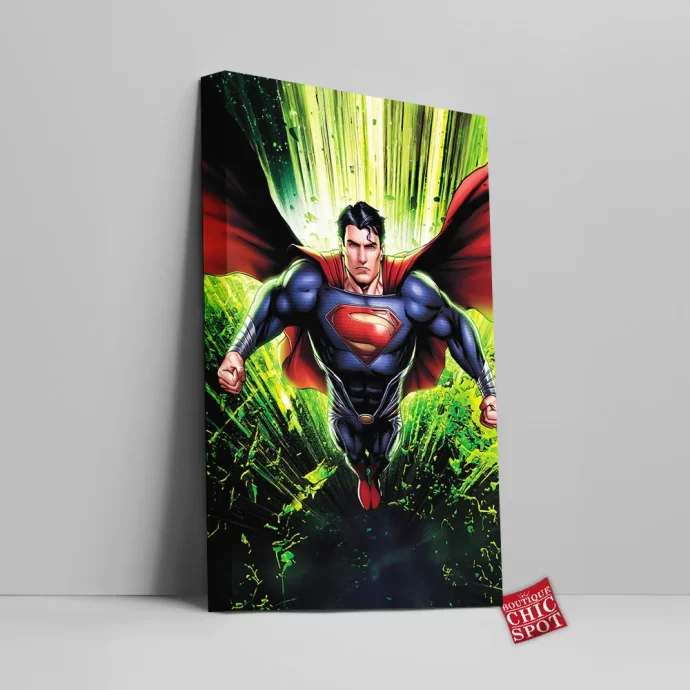 Man Of Steel Canvas Wall Art