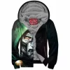 Doctor Doom Zip-Fleece-Hoodie, Comic Zip-Fleece-Hoodie, Dr Doom Zip-Fleece-Hoodie