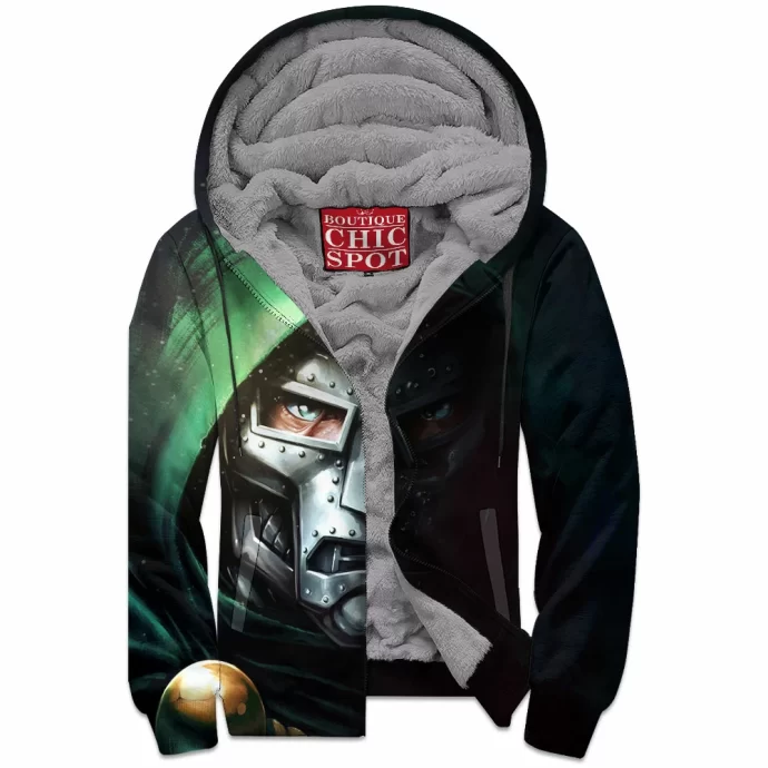 Doom Zip Fleece Hoodie