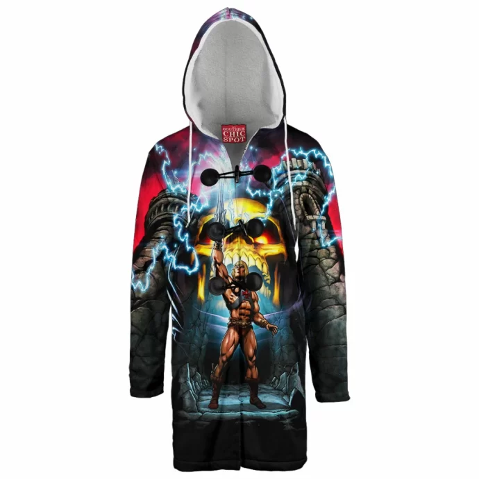 Grayskull Hooded Cloak Coat