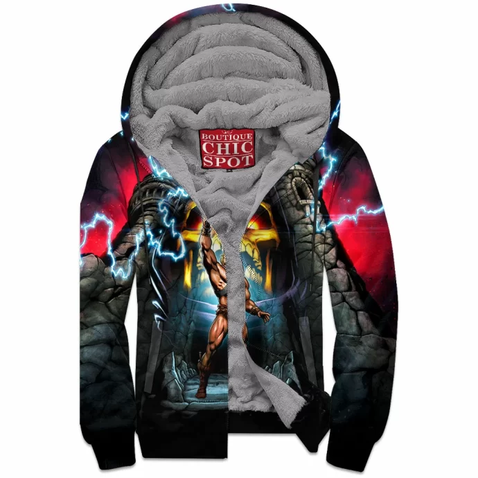 Grayskull Zip Fleece Hoodie